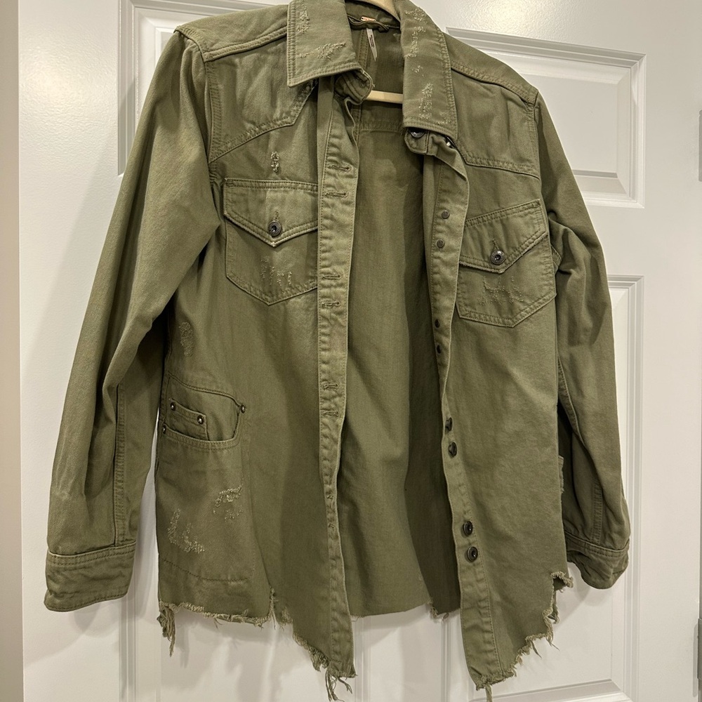 Women’s Free People denim jacket